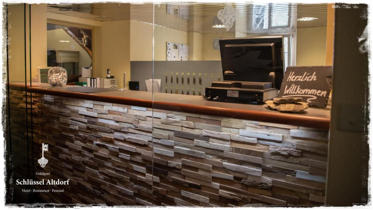 אלטדורף Hotel Restaurant Goldener Schluessel מראה חיצוני תמונה
